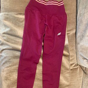 DYE Doyoueven Scrunch Seamless Leggings Rich Berry